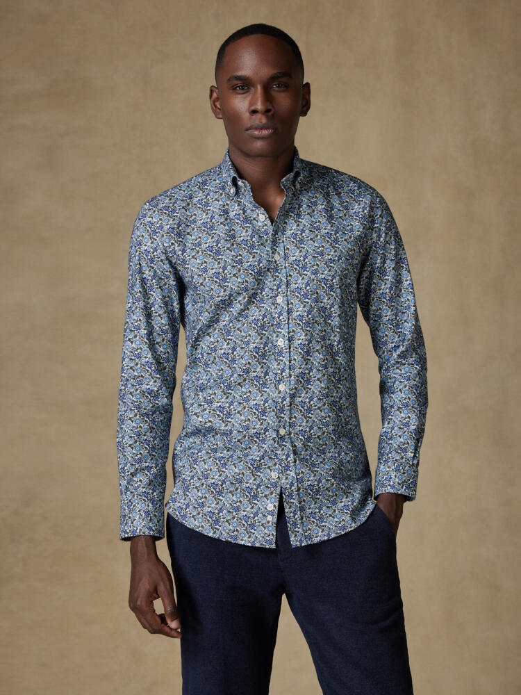 Chemise Agnel à imprimé floral - Col Boutonné Chemises Homme