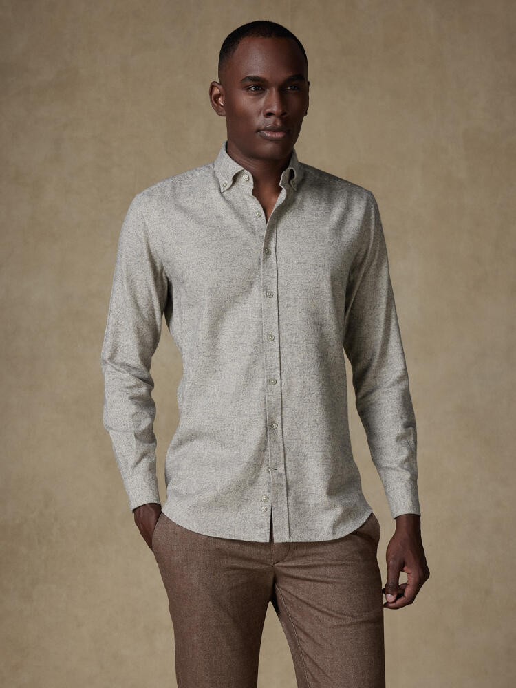 Chemise Bill en flanelle - Col Boutonné Chemises Casual Classique