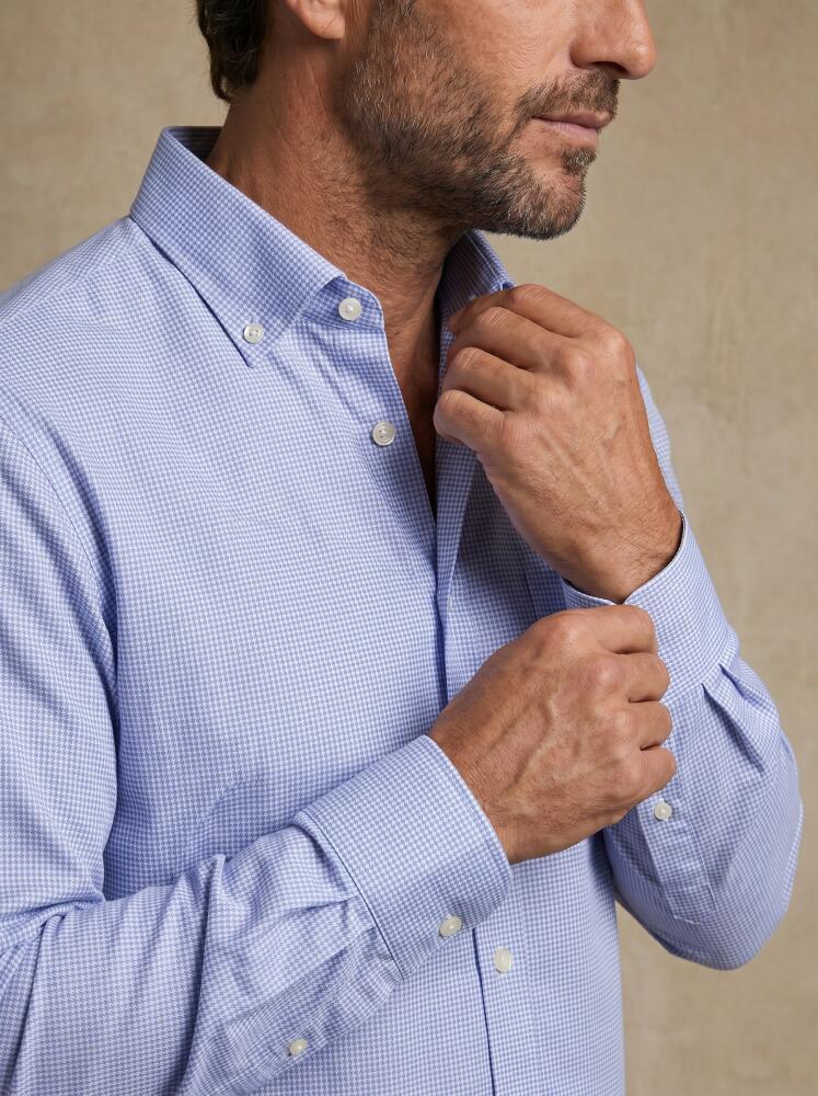 Chemise Calder en twill ciel - Col boutonné Chemises Homme