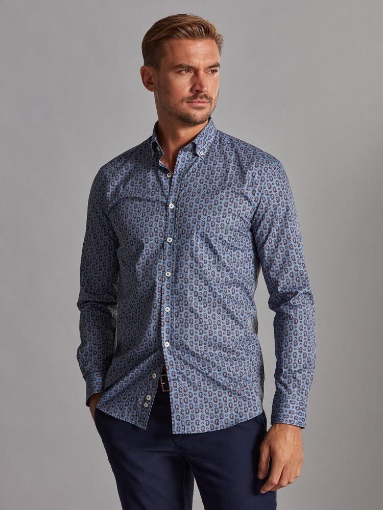 Chemise Chase à motifs cachemire - Col Boutonné Chemises Homme