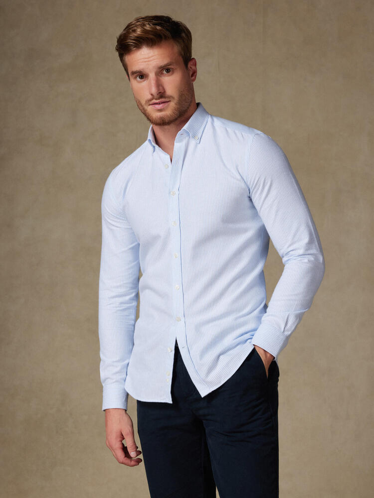 Chemise Grab en oxford brushed - Col Boutonné Chemises Casual Classique