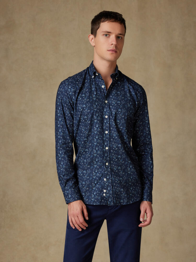 Chemise Graham à imprimé floral  - Col Boutonné Chemises Homme