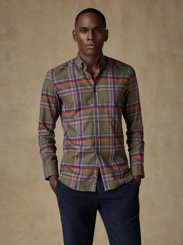 Chemise Hector à motif tartans - Col Boutonné Chemises Homme