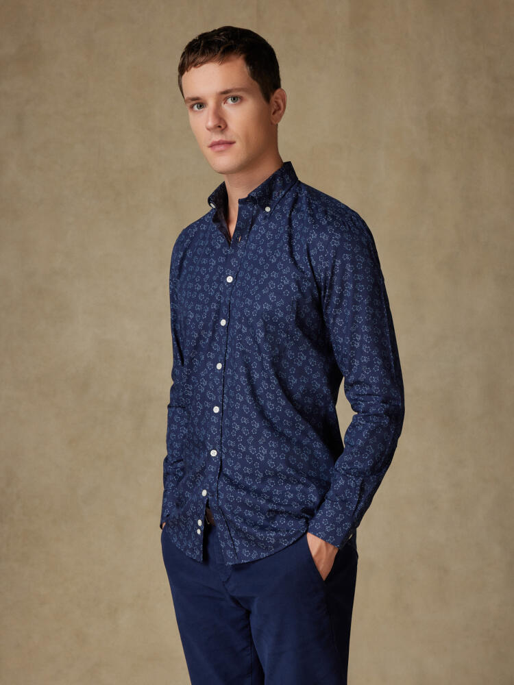 Chemise Hobden en denim  - Col Boutonné Chemises Homme