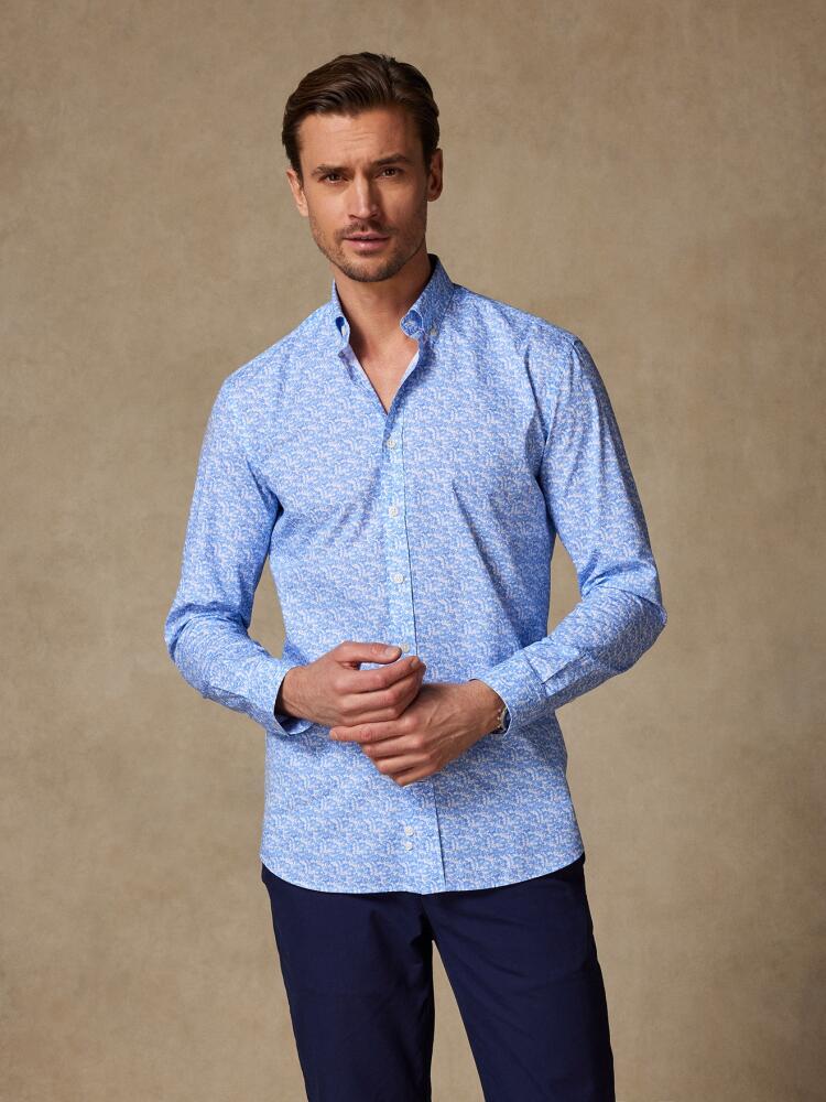 Chemise cintrée Harold à motifs imprimés - Col Boutonné Outlet