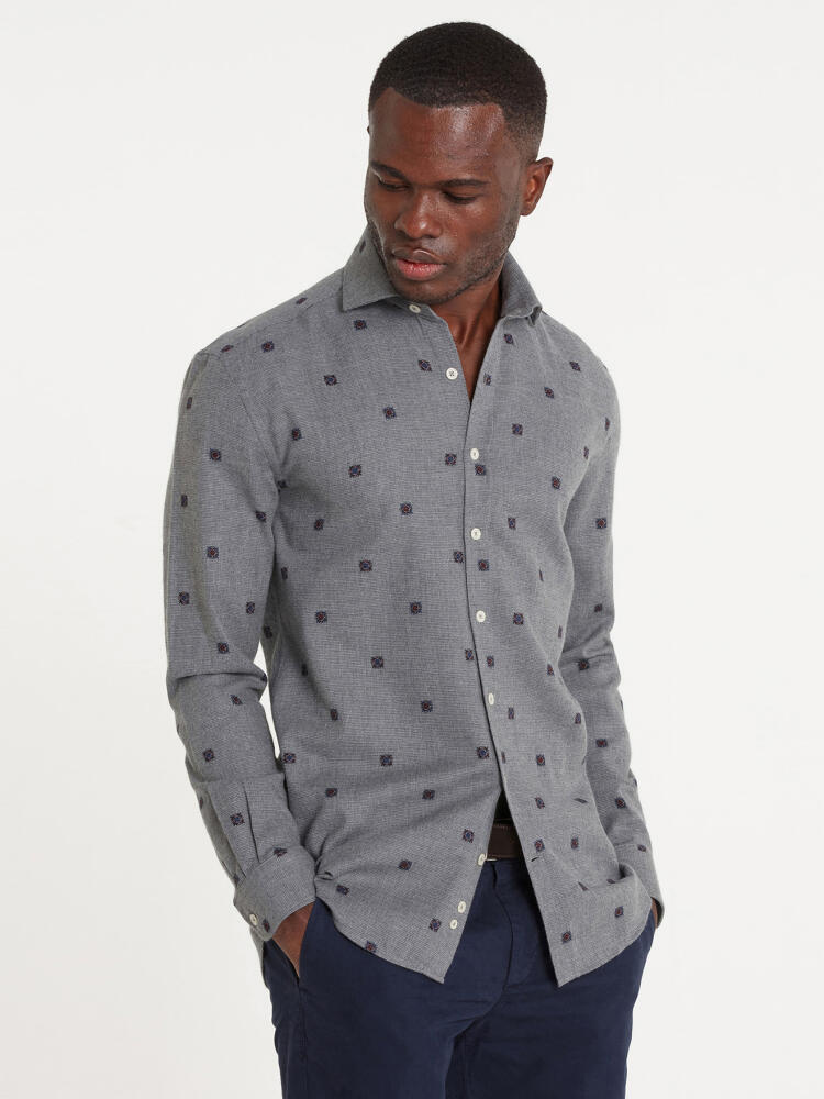 Chemise cintrée Boyd à imprimé floral Outlet