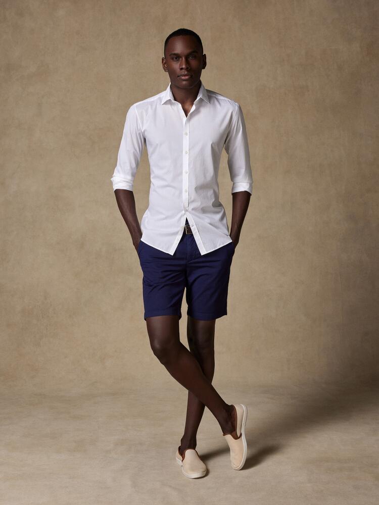 Chemise blanche en voile de coton Chemises Homme