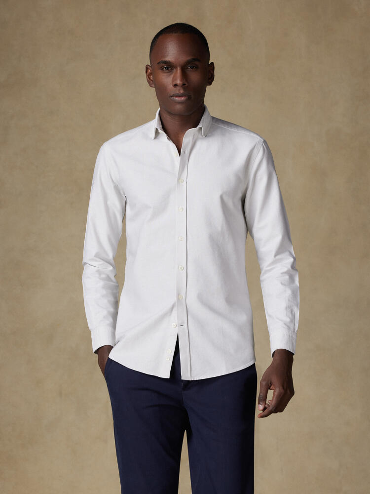 Chemise bio en oxford lavé sable Chemises Homme