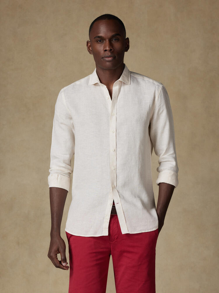 Chemise Olaf en lin sable Chemises Homme