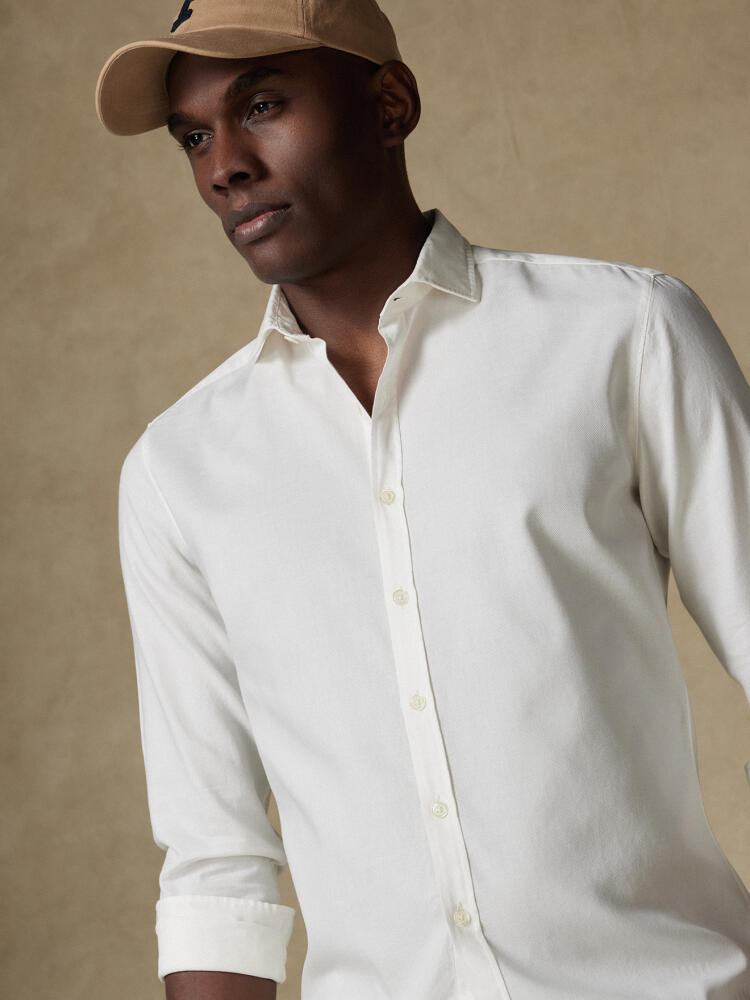Chemise blanche en light coton Outlet