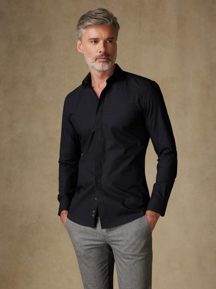 Chemise Gleeson noire Chemises Homme