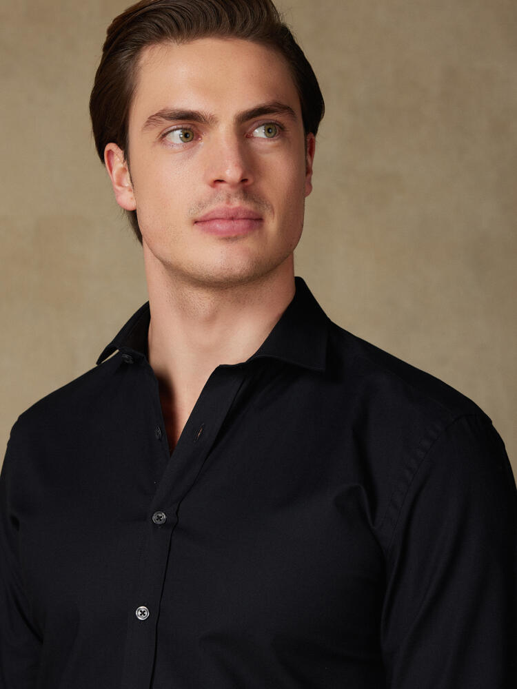 Chemise Alban noire Chemises Homme