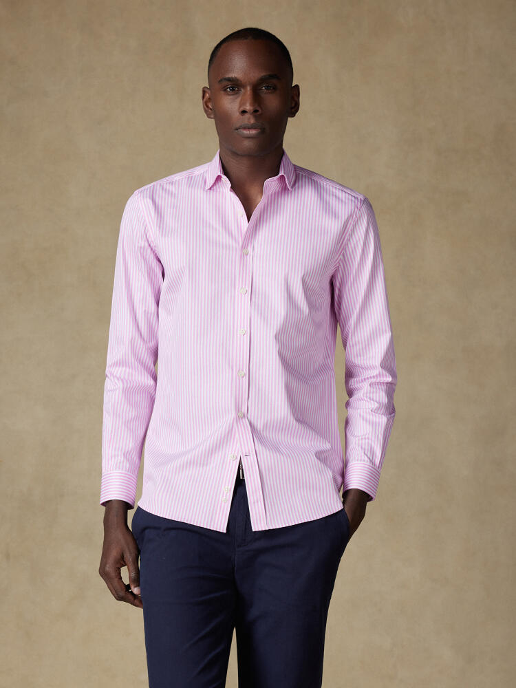 Chemise Barry à rayures rose Chemises Homme