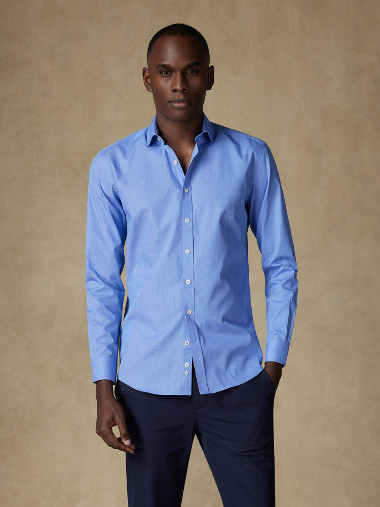 Chemise Daria en popeline bleue Chemises Homme