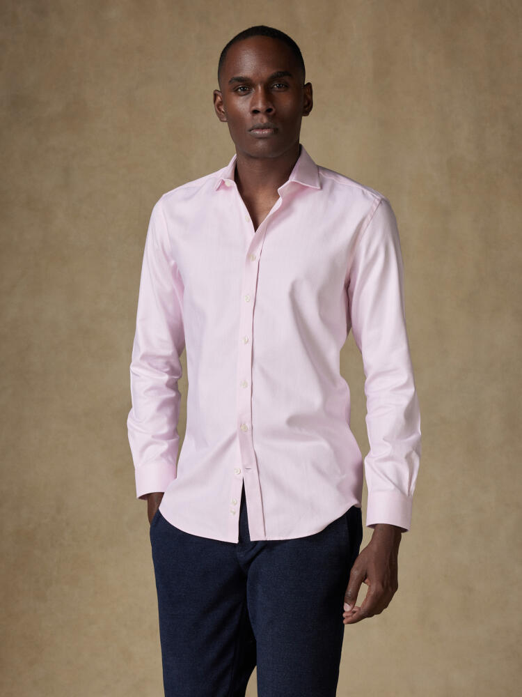 Chemise en Chevron rose Chemises Homme