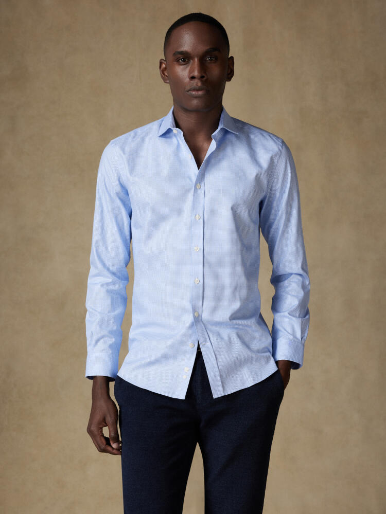 Chemise Landry en vichy ciel Chemises Homme