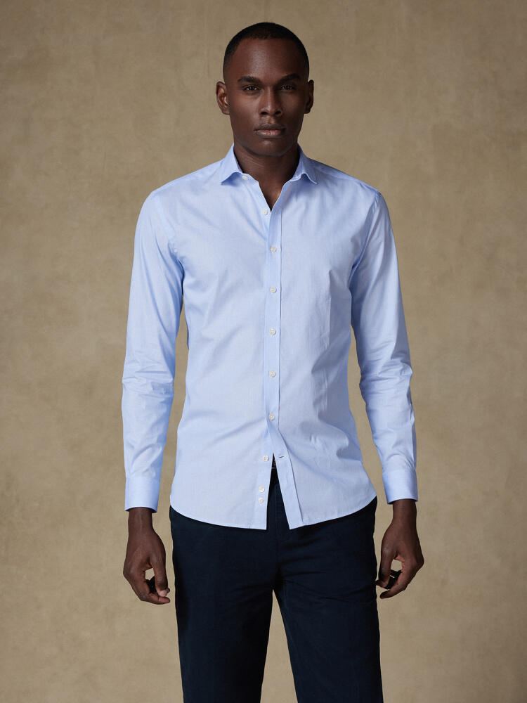 Chemise en mille raies ciel Chemises Homme