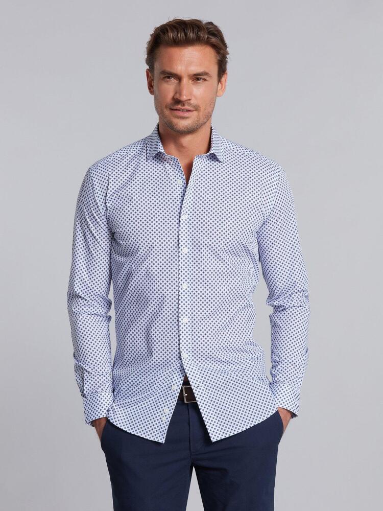 Chemise Noe à imprimé marine Chemises Homme