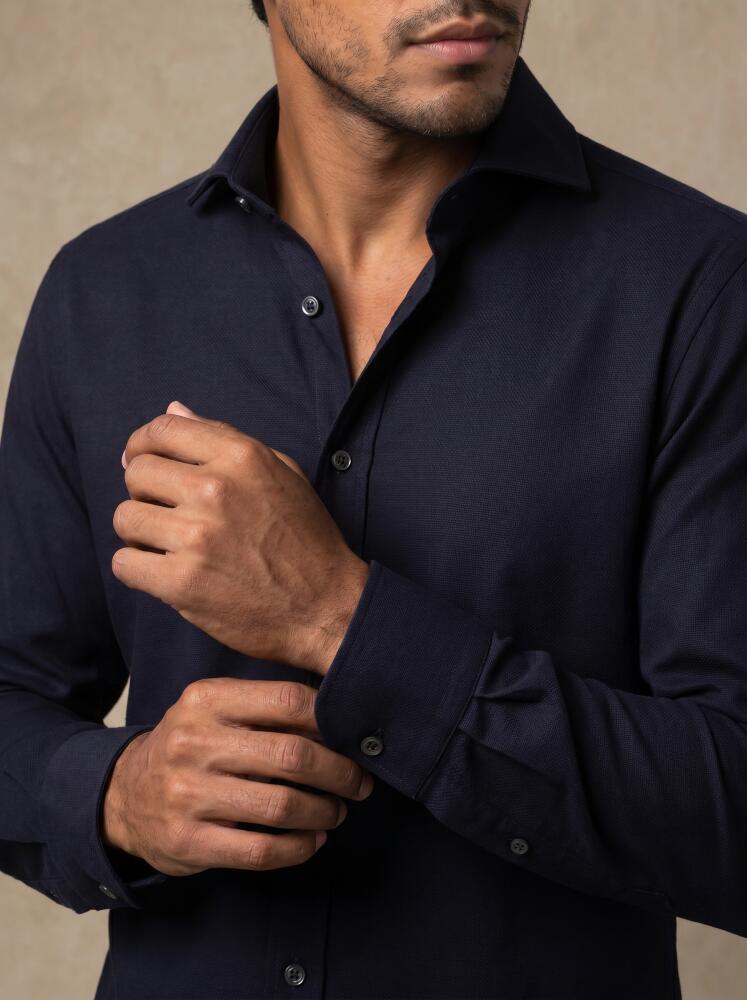 Chemise Nova en oxford marine Chemises Homme