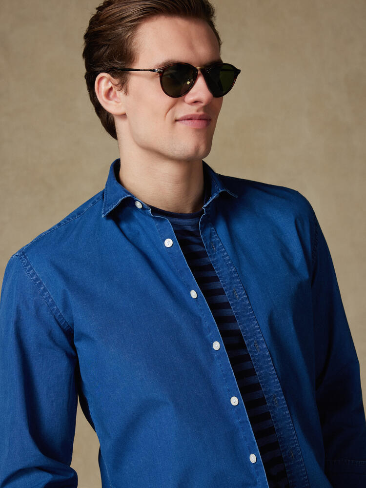 Chemise Paga indigo Chemises Casual Classique