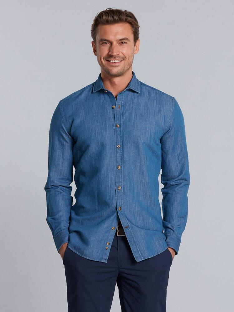 Chemise Ross en denim Chemises Homme