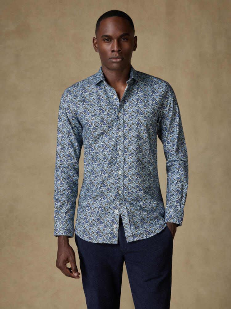 Chemise cintrée Agnel à imprimé floral Chemises Homme