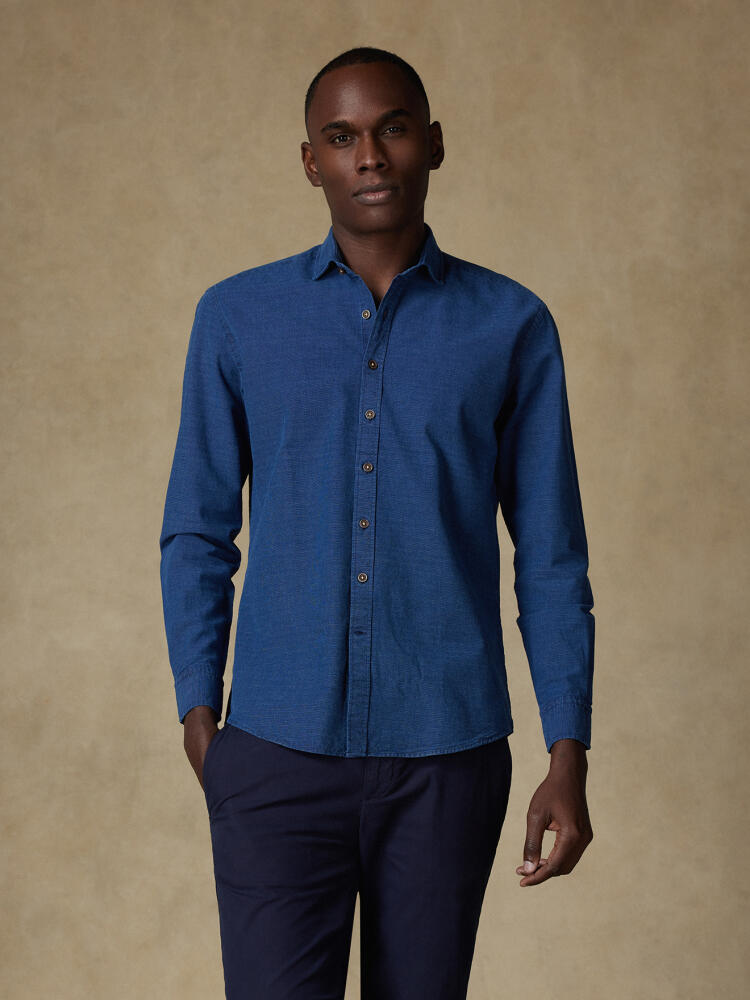 Chemise cintrée Garth indigo Chemises Homme