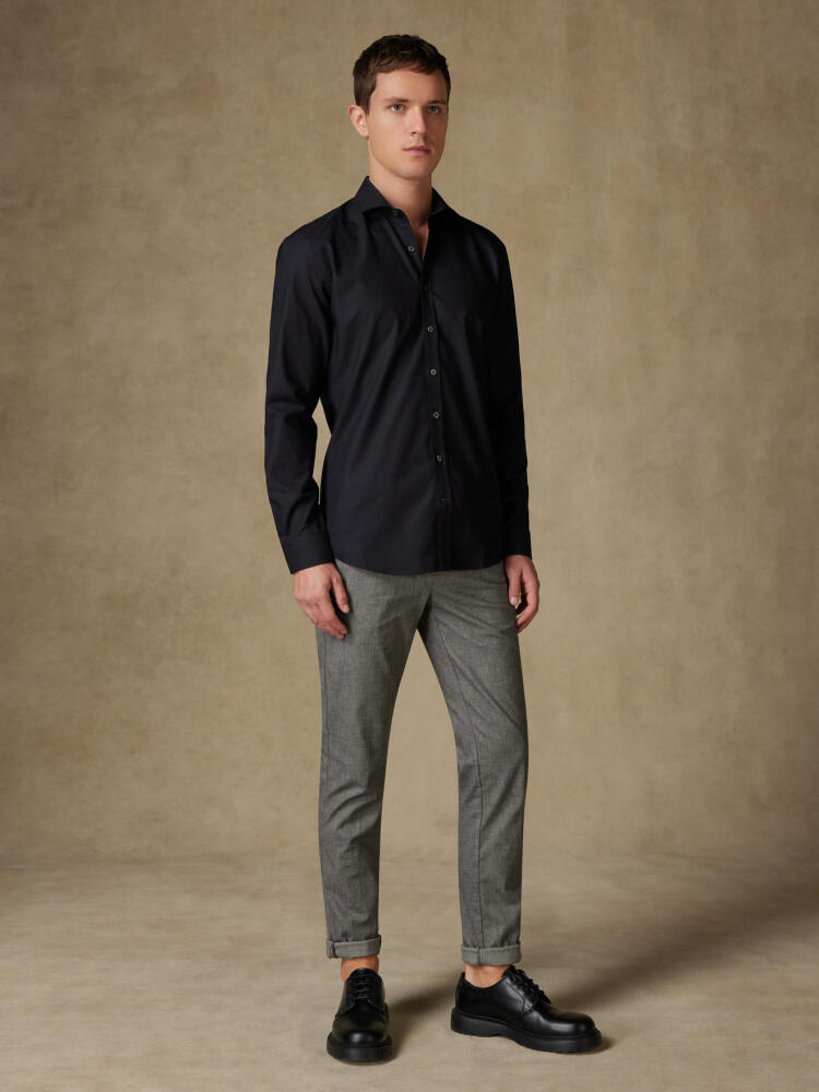 Chemise cintrée Gleeson noire Chemises Homme