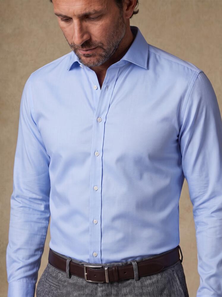 Chemise non-iron en oxford ciel Chemises Homme