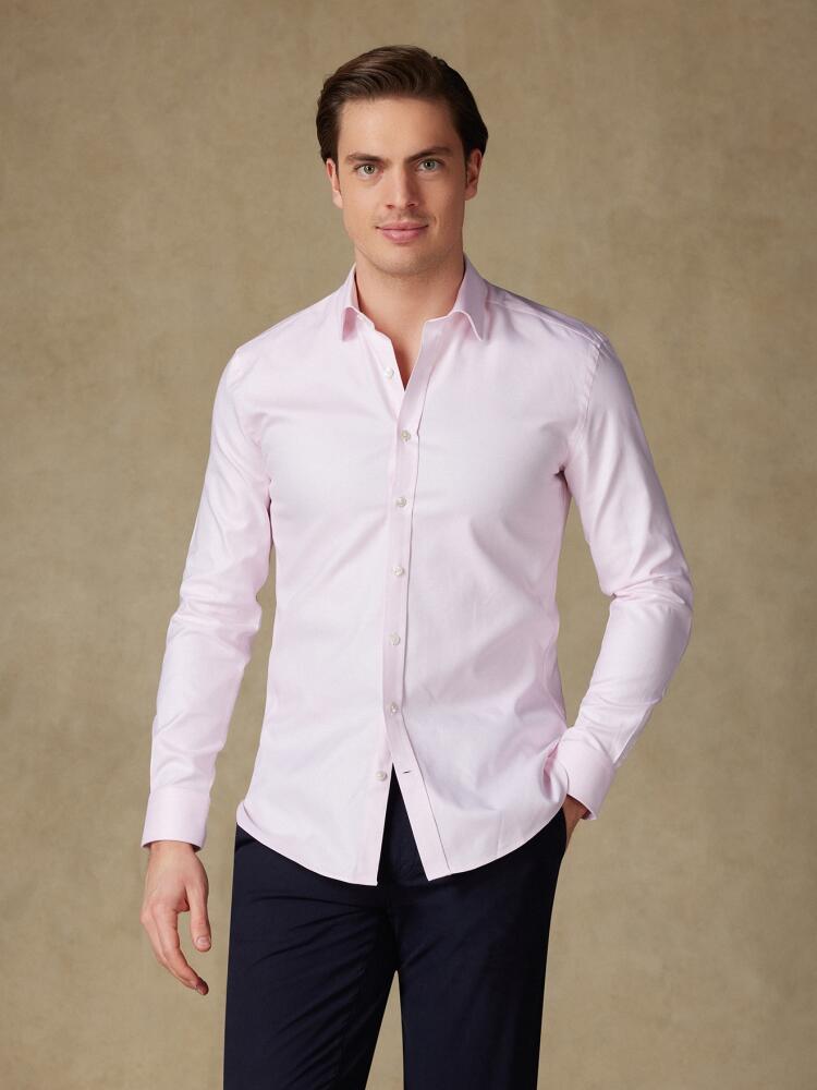 Chemise en natté royal rose Chemises Homme