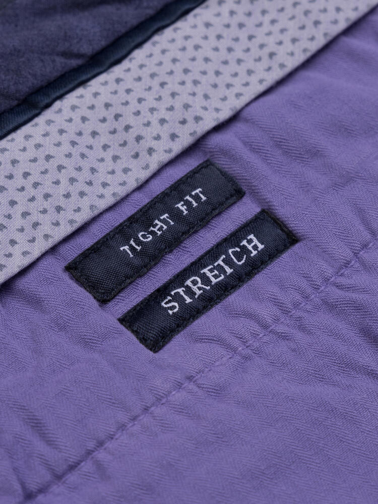 Bermuda Jim en coton lilas Bermudas