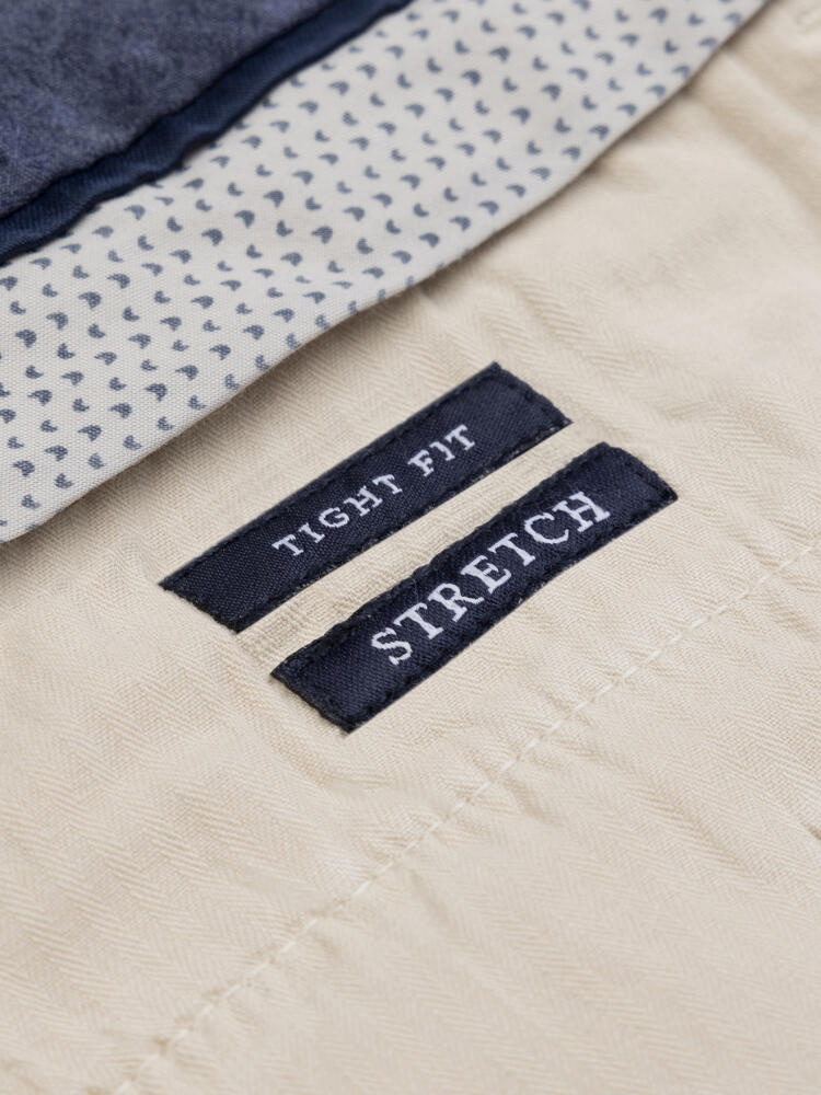 Bermuda Jim en coton off-white Bermudas