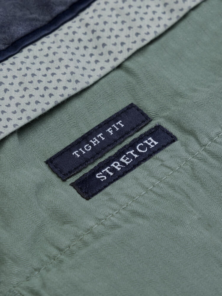 Bermuda Jim en coton celadon Bermudas