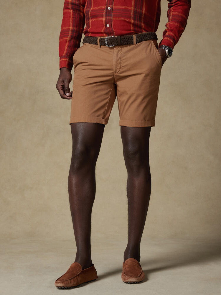Bermuda Jimmy en coton havane Bermudas