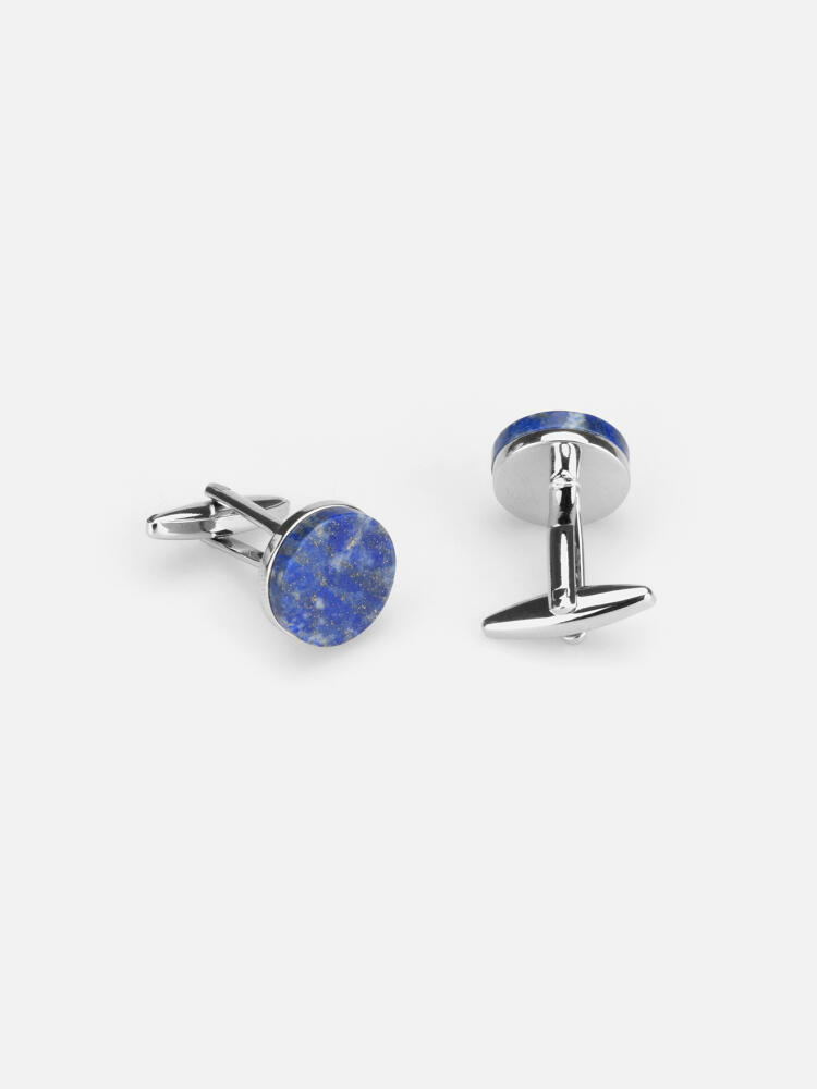 Boutons de manchette pierre lazuli Boutons de manchettes