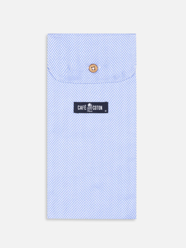 Caleçon Hunter en chevron bleu Caleçons