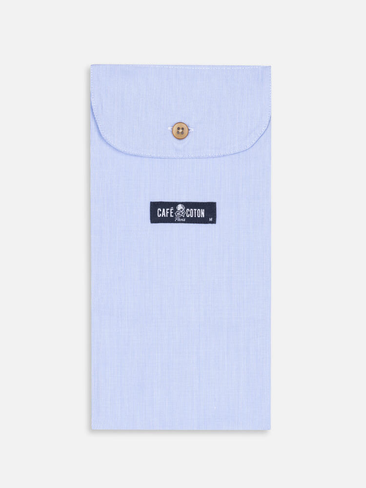 Caleçon Menthon à rayures ciel Caleçons