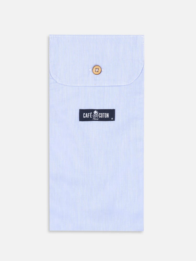 Caleçon en mille raies ciel Caleçons