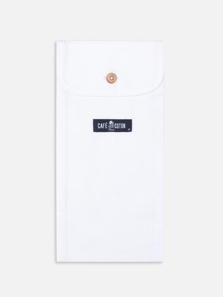 Caleçon en oxford blanc Caleçons