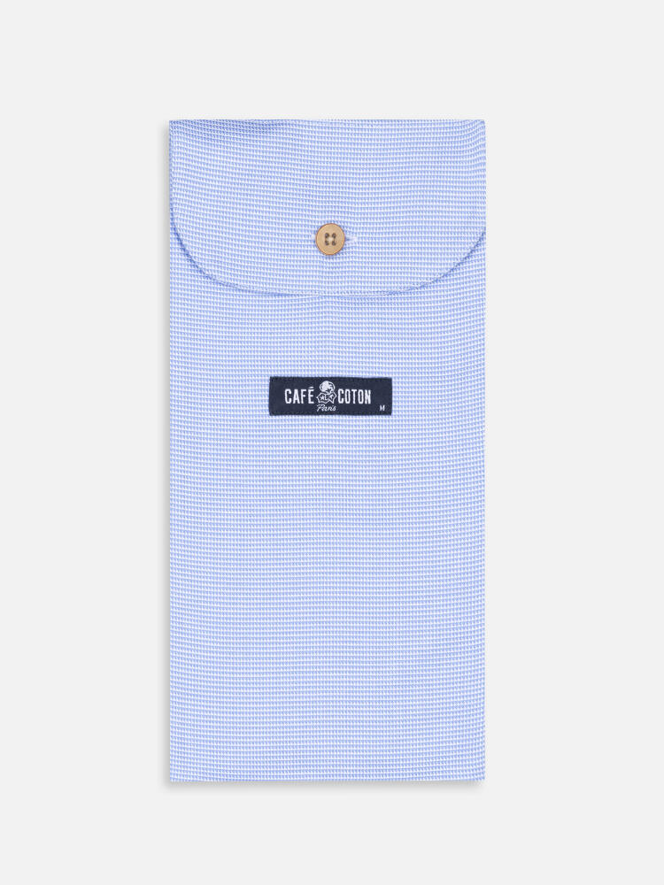 Caleçon Peters texturée ciel Caleçons