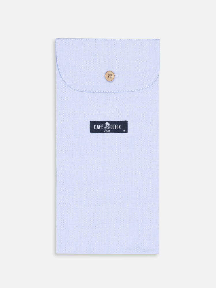 Caleçon en pin point ciel Caleçons