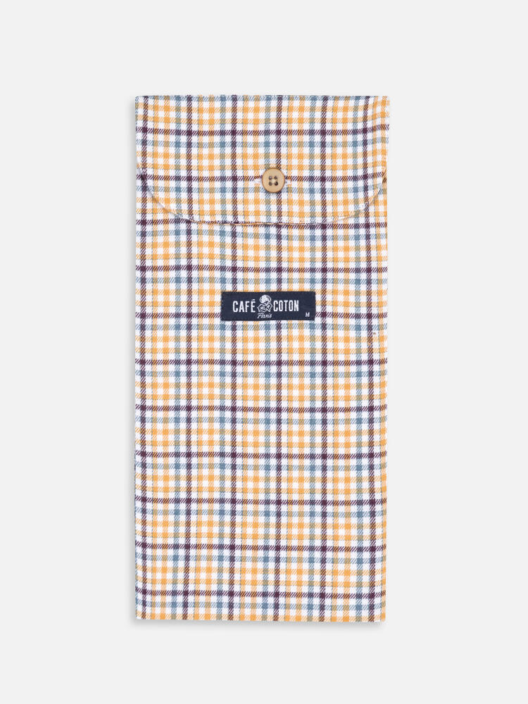 Caleçon Upton en flanelle à carreaux Caleçons