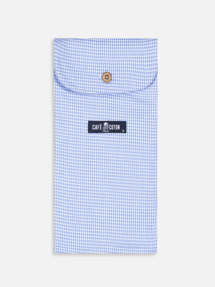 Caleçon Willy en twill ciel Caleçons