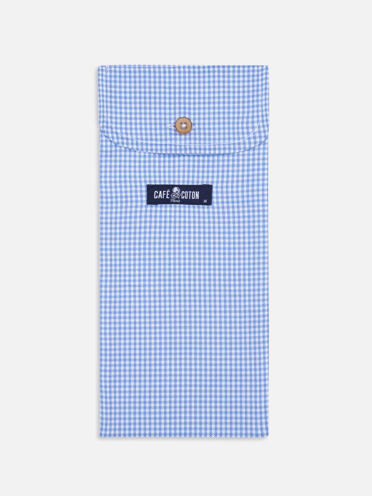 Caleçon Alfred en vichy ciel Caleçons