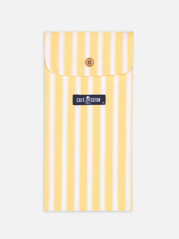 Caleçon Harvey à rayures jaunes Caleçons