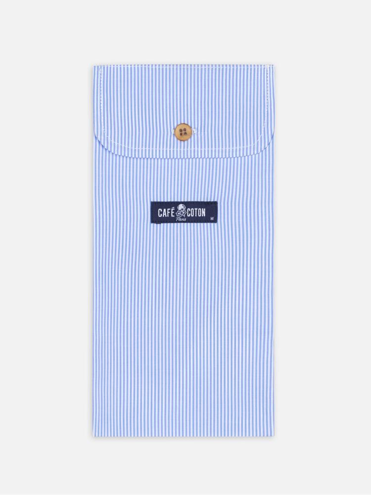 Caleçon Menthon à rayures ciel Caleçons