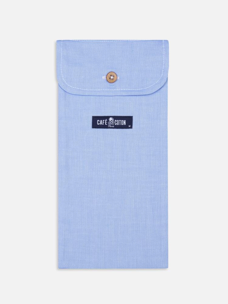 Caleçon en oxford ciel Caleçons