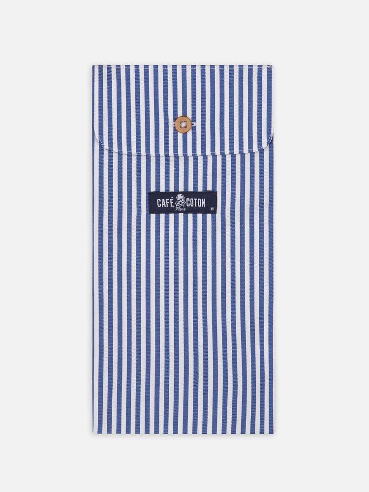 Caleçon Nick à rayures marine Caleçons