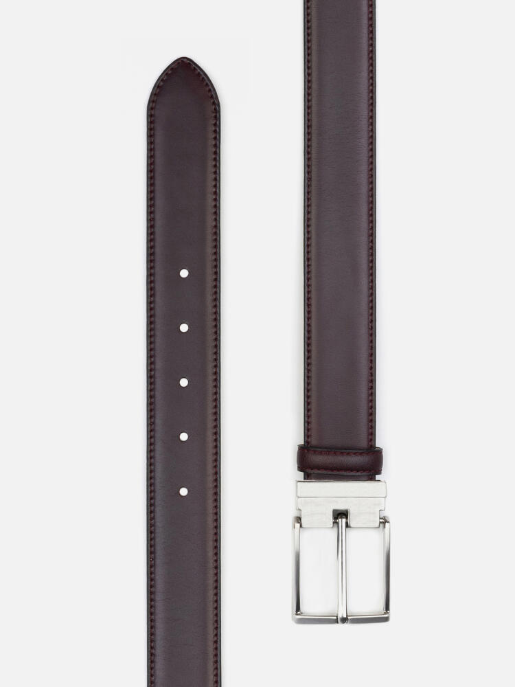 Ceinture en cuir bordeaux Ceintures