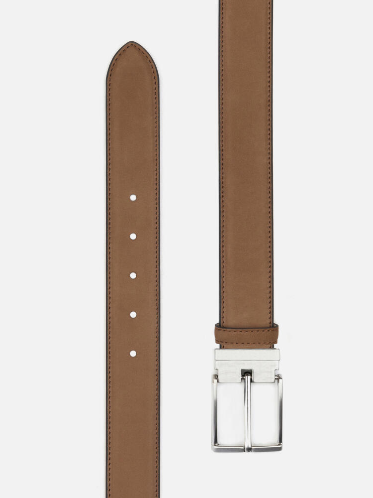 Ceinture en cuir velours marron Ceintures